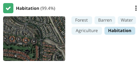 Machine learning to classify aerial imagery