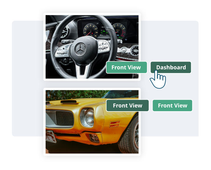 Learn from manually applied custom image tags in seconds and auto-tag the rest of the library.
Dramatically improve your customer's custom auto-tagging experience by reducing the time to train and deploy new models.