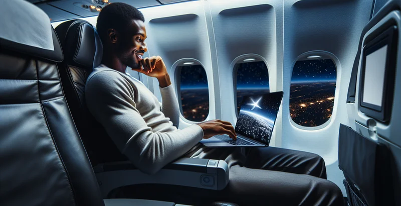 in-flight connectivity quality identifier