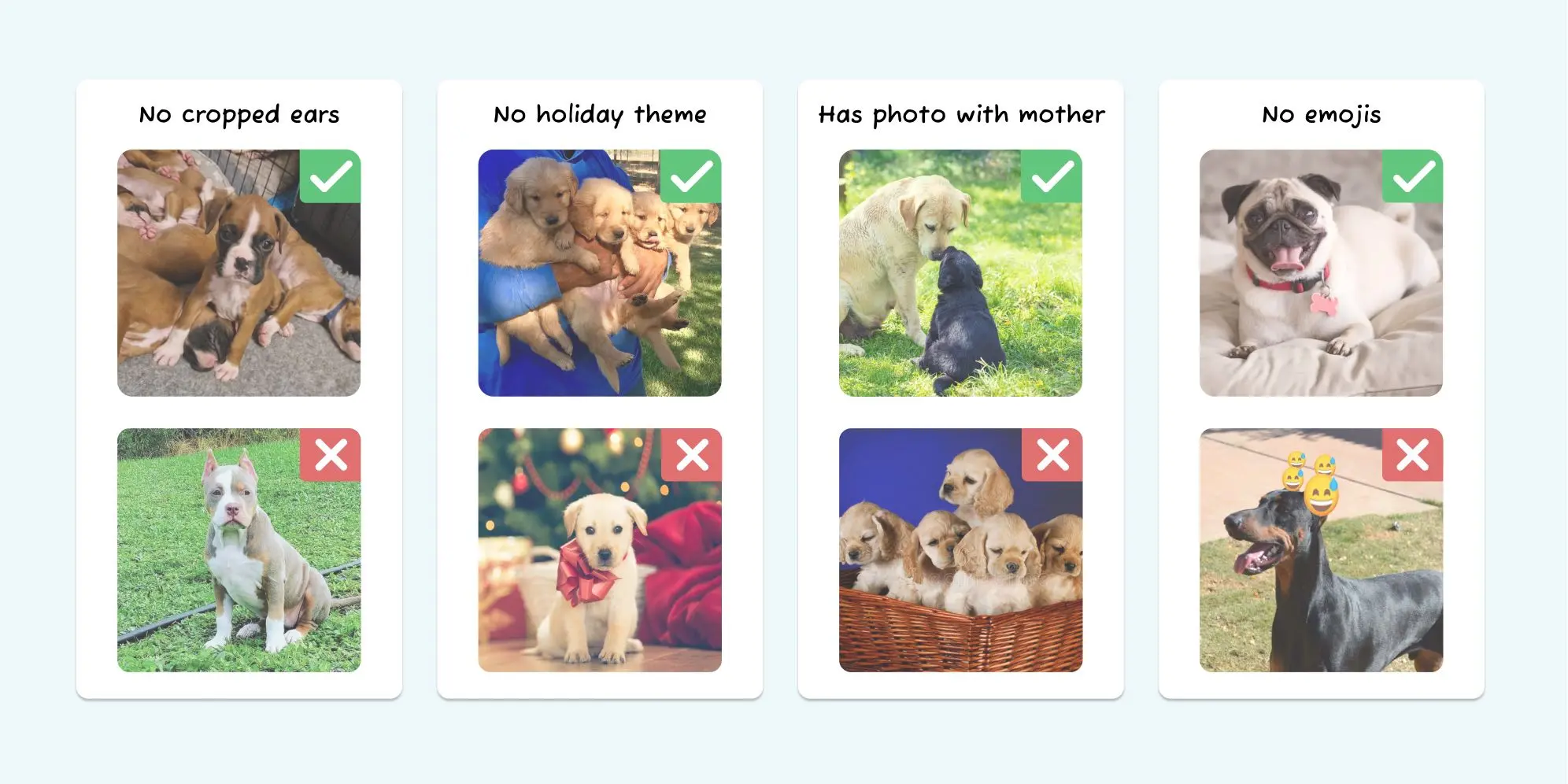 Pet marketplace AI content moderation